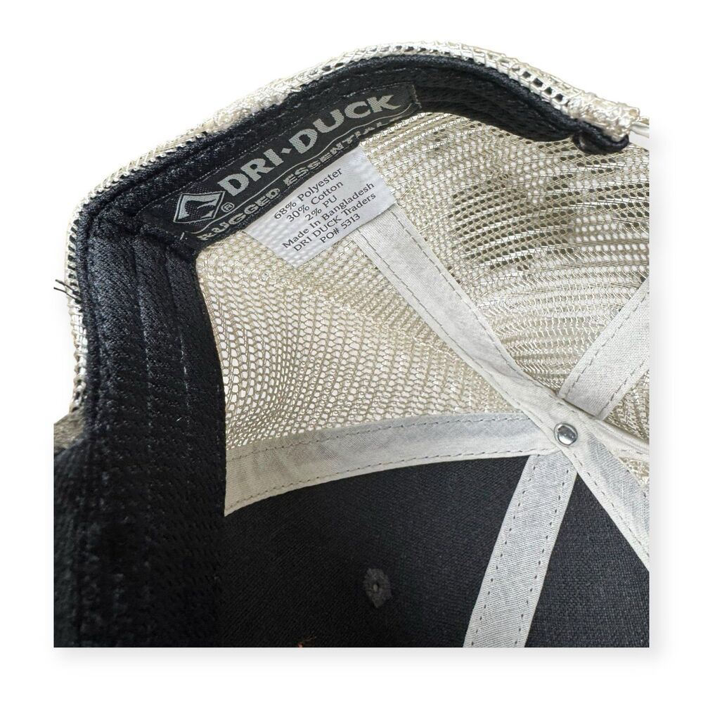 Dri-Duck CREXI Camouflage Trucker Hat Adjustable Mesh Back Snapback‎ - Picture 4 of 5